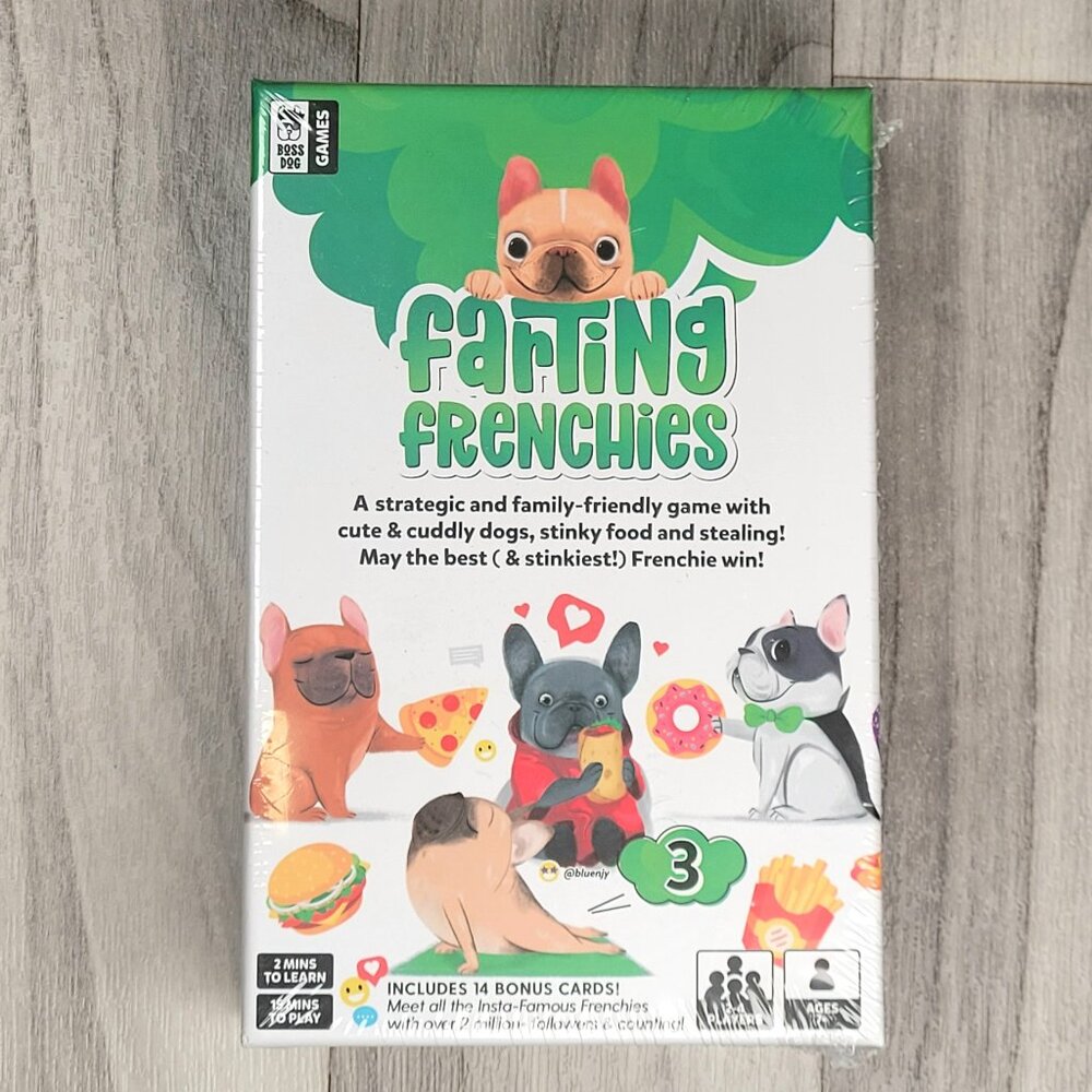 Farting Frenchies - Fast-Paced Strategic Card Game